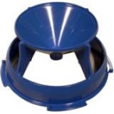 Funnel, 4g, blue, insert cover insert cover dosing feeder