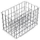 Basket for Patty Freezer 520 with divider, L630xW395xH392mm