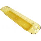 Meat tray, amber, L143xW654xH56mm, Opti-Loc for UHC,