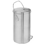 Bucket, L242xH427mm, stainless steel, 18.9 liters, with lid \ Ведро нерж. 18,9л с крышкой