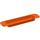 Meat tray, orange L143xW654xH56mm, Opti-Loc